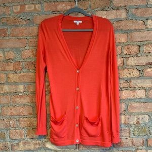 GAP Orange Cardigan